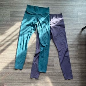 Nike leggings - set of two - size S